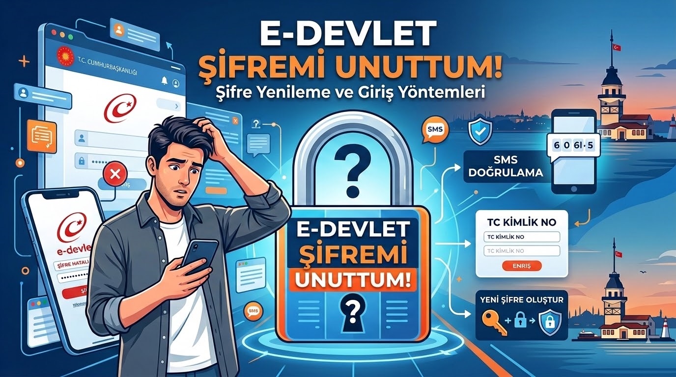 E Devlet Şifremi Unuttum